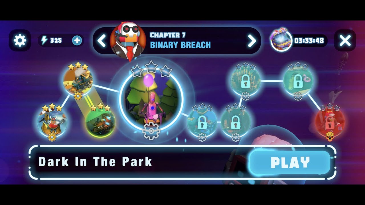 Tiny Robots Portal Escape: Chapter 7 Dark In The Park