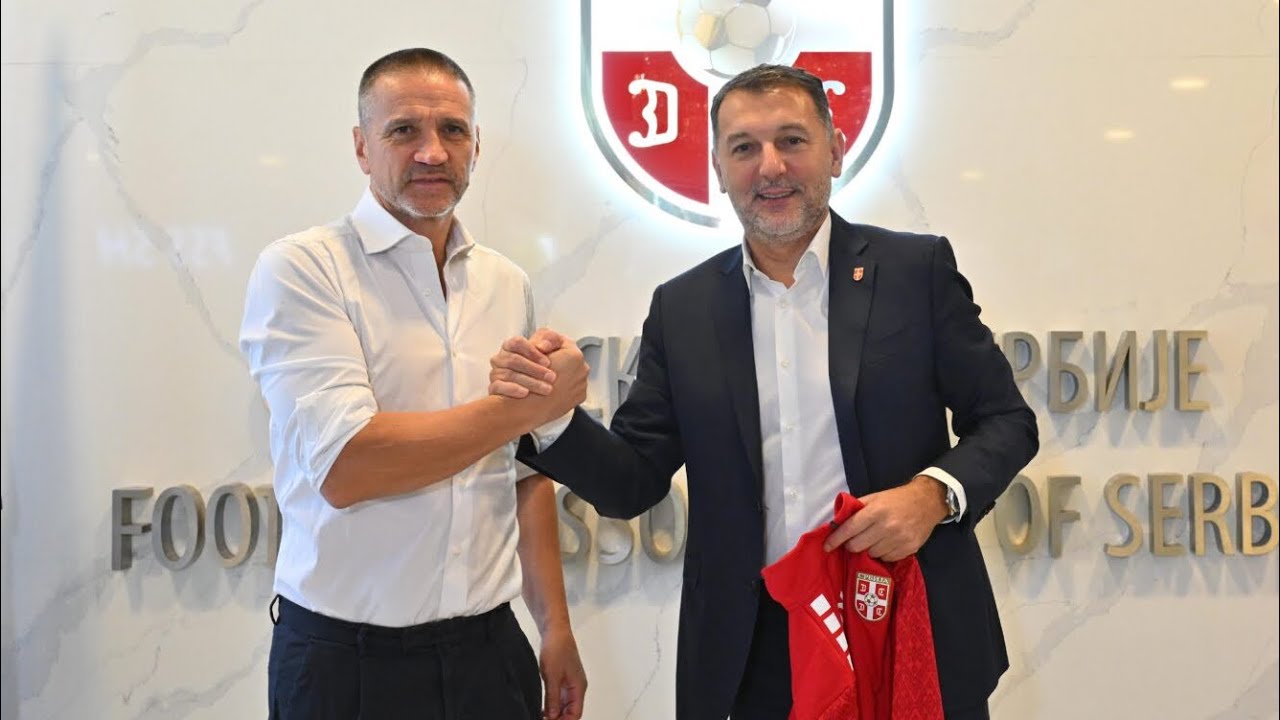 Promocija Zorana Mirkovića, novog selektora mlade reprezentacije Srbije (SC FSS, 29. 8. 2025)