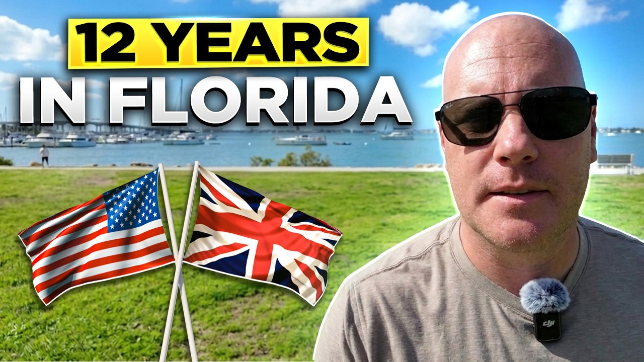My journey to Florida from the U.K and life after 12 years living here.