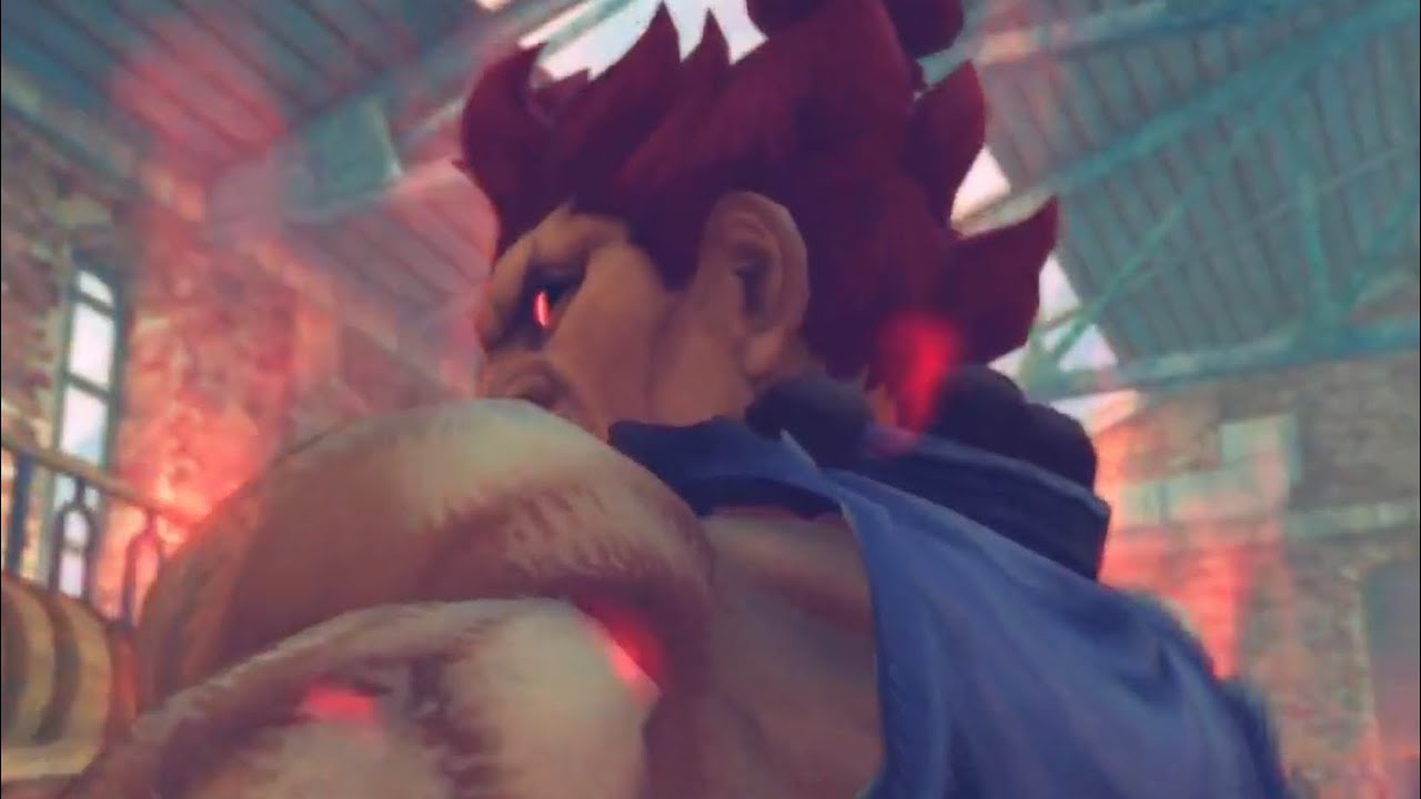 Ultra Street Fighter 4 Akuma Arcade Mode Gameplay