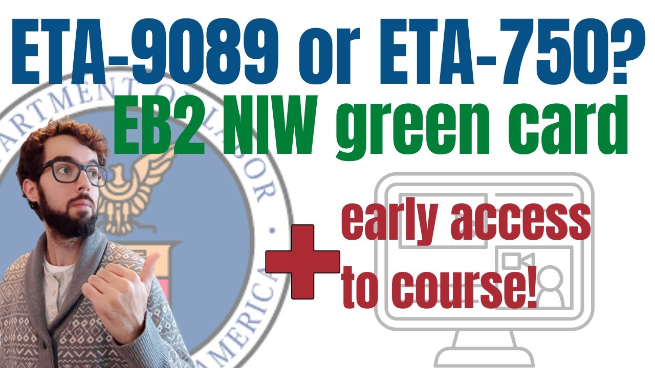 ETA-9089 or ETA-750 forms for EB2 NIW?