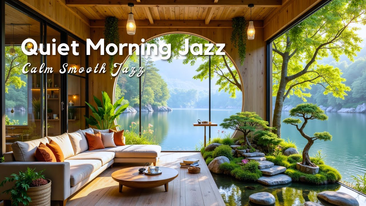 Quiet Morning Jazz  - Calm Smooth Jazz for Study & Stress Relief