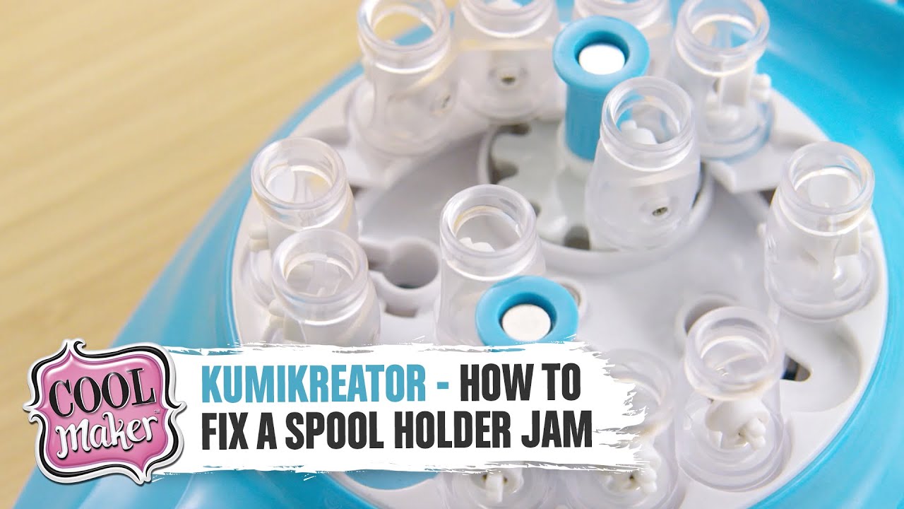 Cool Maker | KumiKreator | How to Fix a Spool Holder Jam