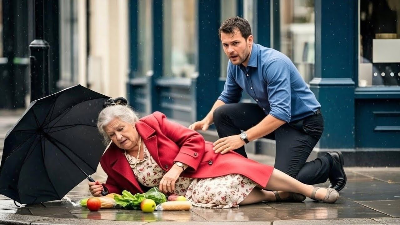 Armer Single-Vater verpasst Interview – hilft alter Frau und ahnt nicht, wer sie wirklich ist