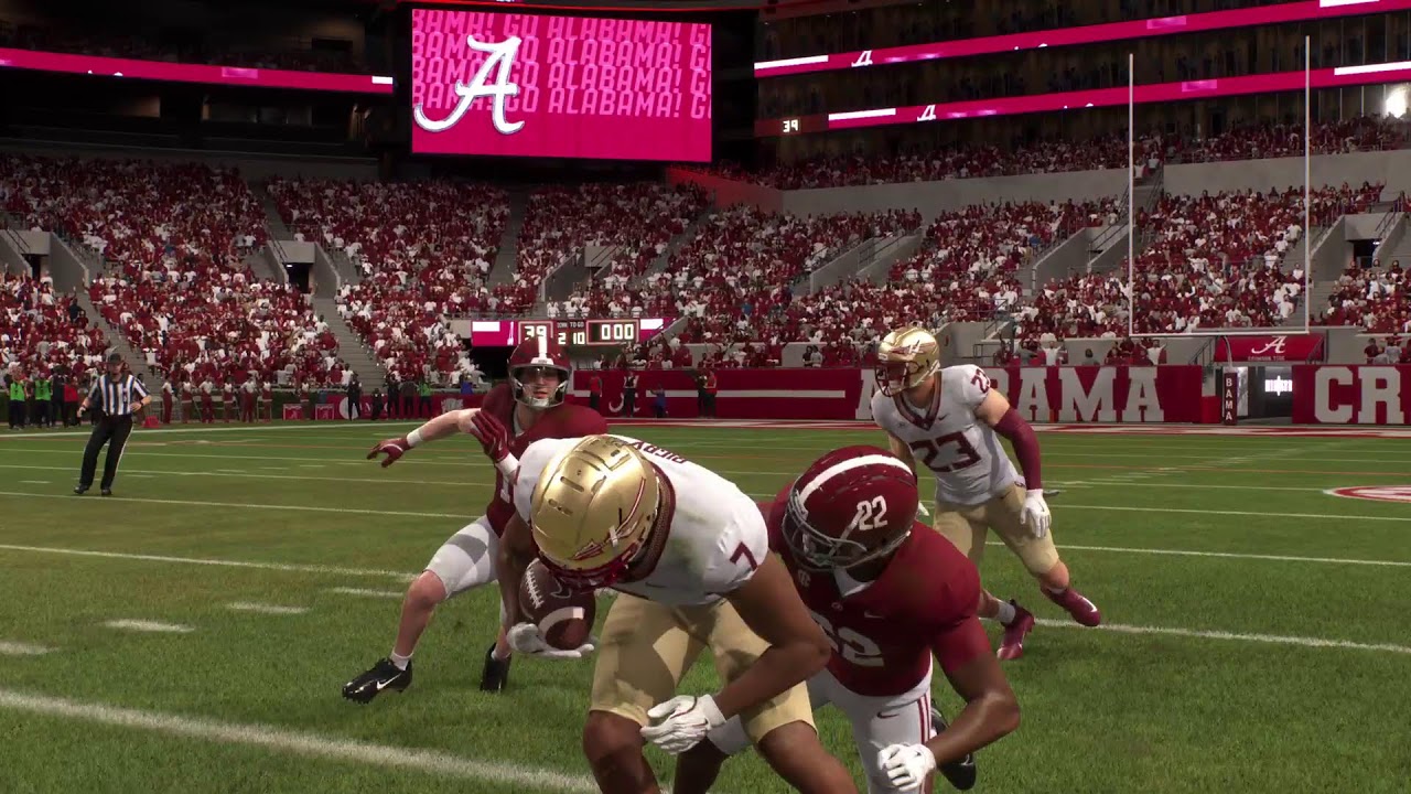 CFB 26 Dynasty Mode (2)Alabama vs Florida State (Week 3)