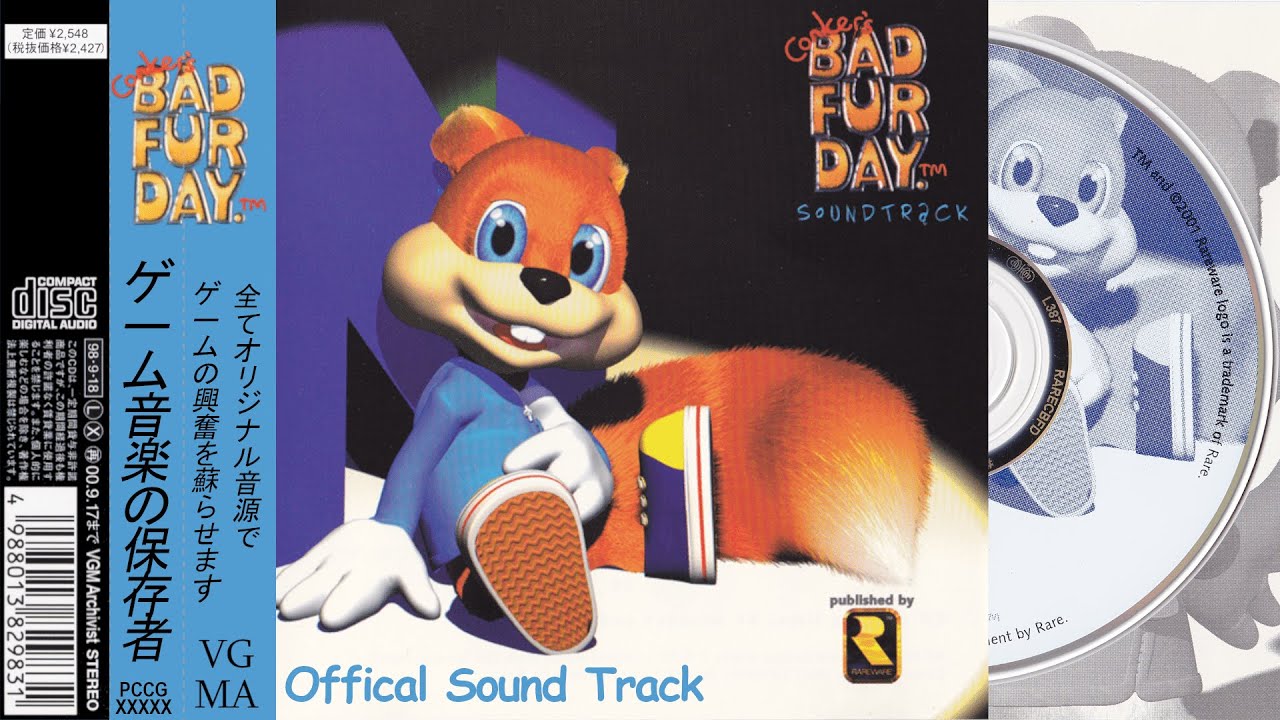 Conkers Bad Fur Day OST - Full Official Album (Best Quality)