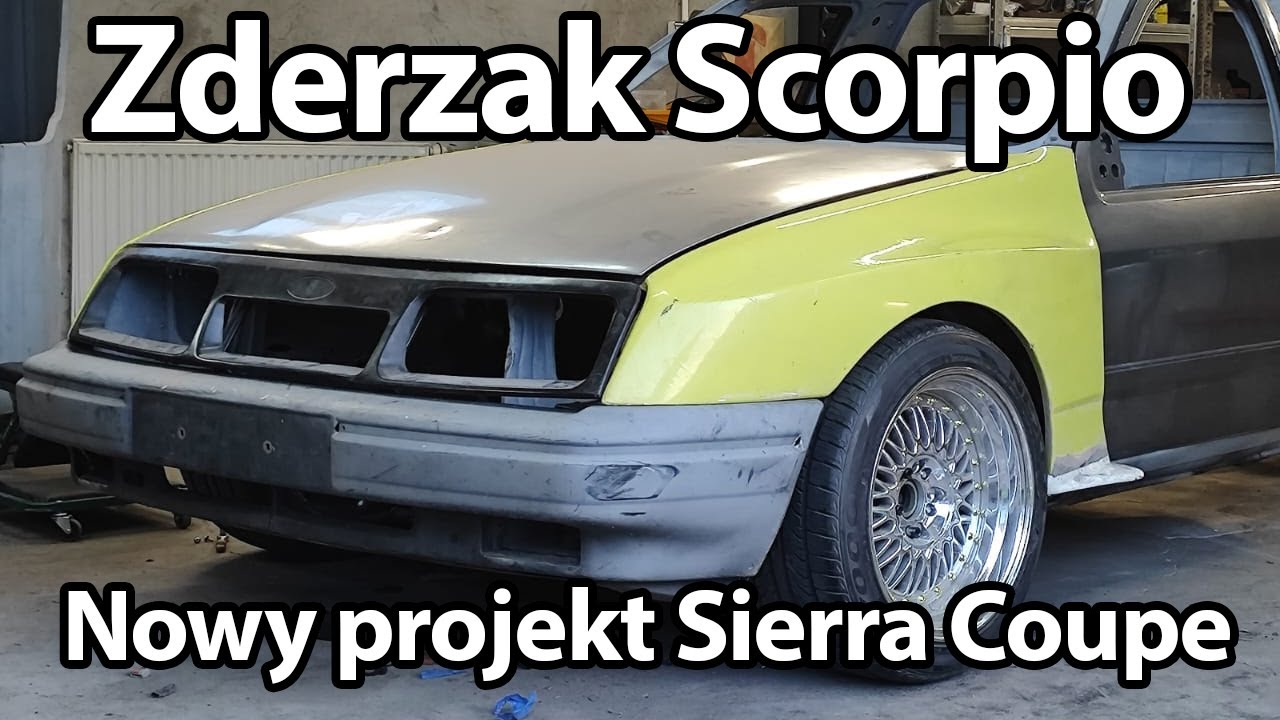 Update warsztatowy. Buduję sierrę coupe ze złomu.