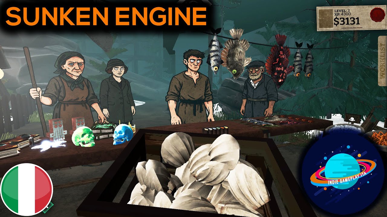 BARCHE E NECRONOMICON! || Sunken Engine || GAMEPLAY ITA