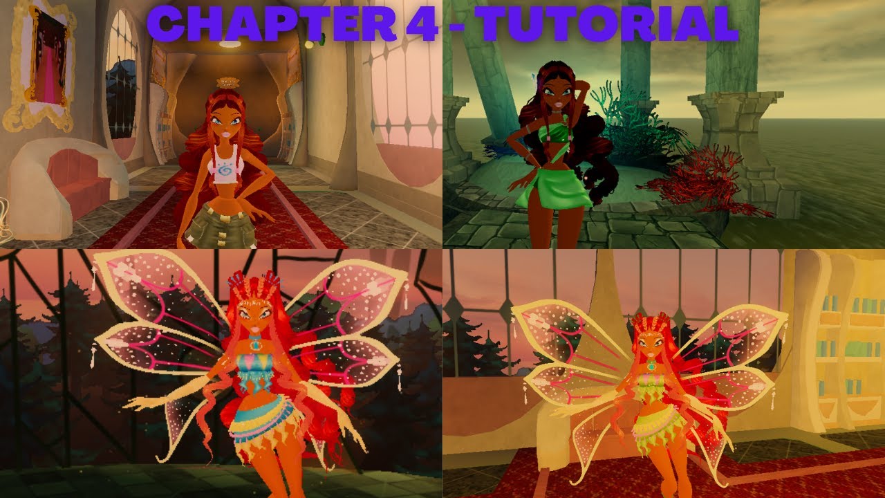 [ CHAPTER 4 ] - Tutorial de como obter a aisha enchantix e magic winx - ( The Fairy Guardians )