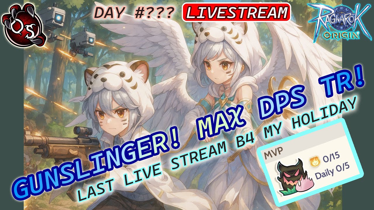 NIGHTWATCH MAX DPS! 3 WEEKS HOLIDAY! CRAZY & PAPERDOLL LIVE RAGNAROK ORIGIN GLOBAL - LIVE