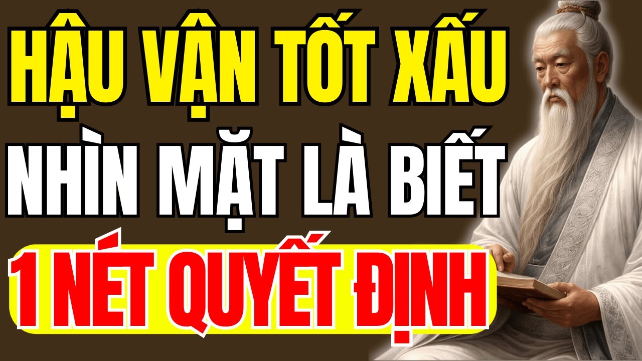 Cổ Nhân Dạy – Người Có Hậu Vận Tốt Hay Xấu, Nhìn Tướng Mặt Là Thấy Rõ | Triết Lý Cuộc Sống