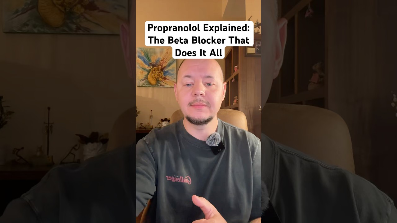 Propranolol Explained: The Beta Blocker That Does It All #glendaleaz #propranolol #medisolpharmacy