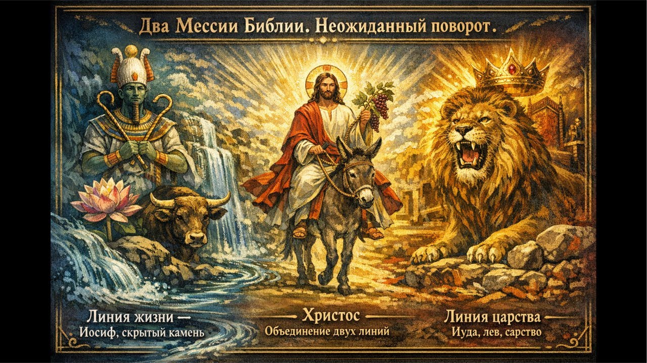 От Иосифа до Христа: скрытый камень и лев. Сфера Знаний в прямом эфире!