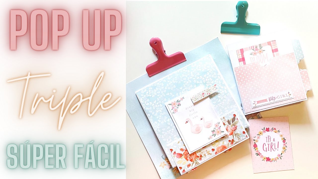 Como hacer un triple pop-up, tutorial