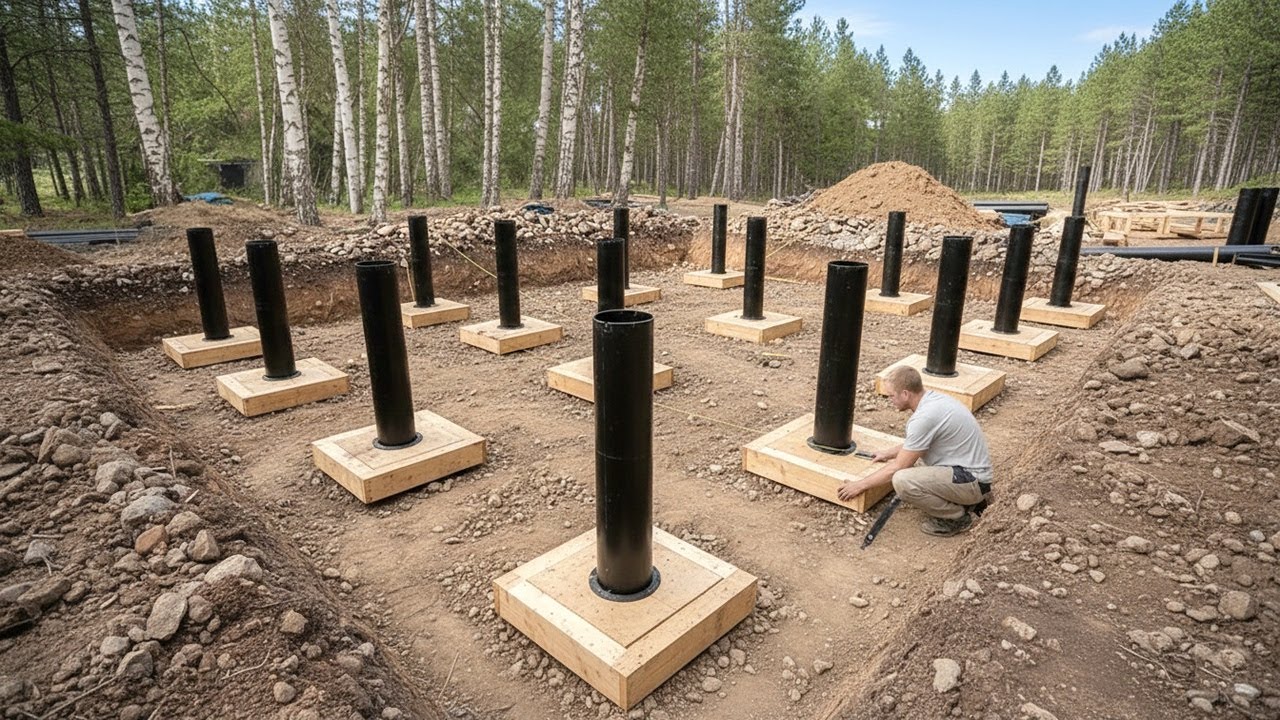 Строительство современного дома за 20 минут (таймлапс) | От начала до конца от @slothconstruction