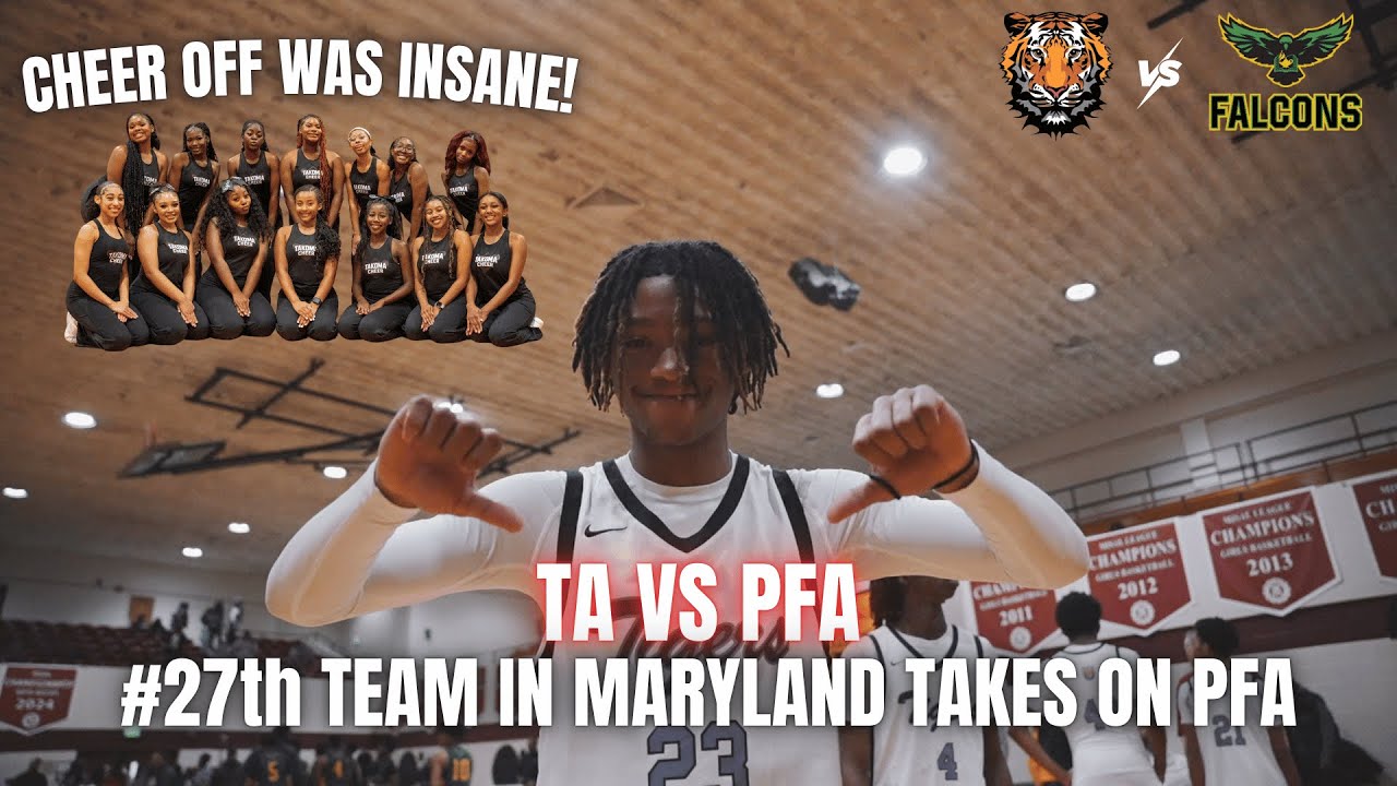 Takoma Academy handled business against Pine Forge Academy | FULL GAME HIGHLIGHTS w/ FULL CHEER OFF