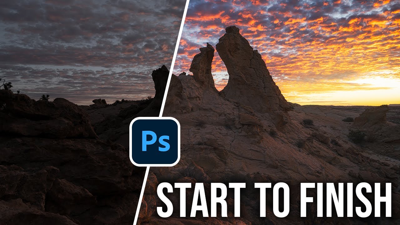 Editing Landscape Photography in Photoshop — Full Walkthrough!