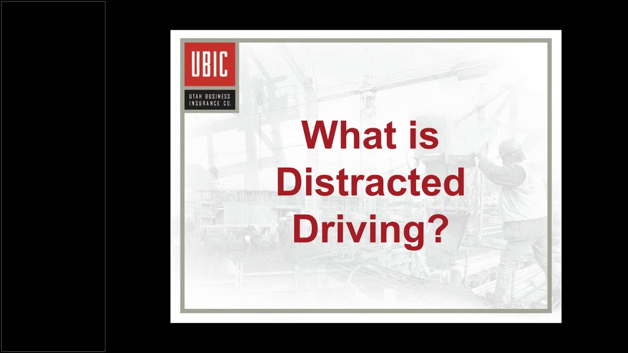 Oct 2019 - Distracted Driving