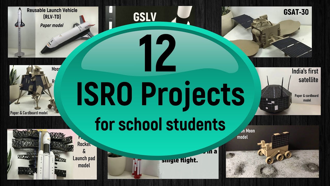 ISRO projects for college students | GSLV | PSLV | Lander & Rover | Satellite | Rocket & Spacecraft
