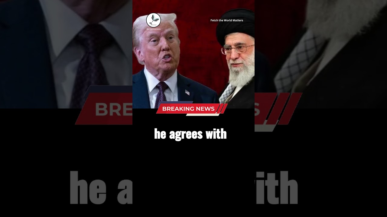 Трамп готов встретиться с верховным лидером Ирана Хаменеи: США #trump #iran #headlines #trending ...