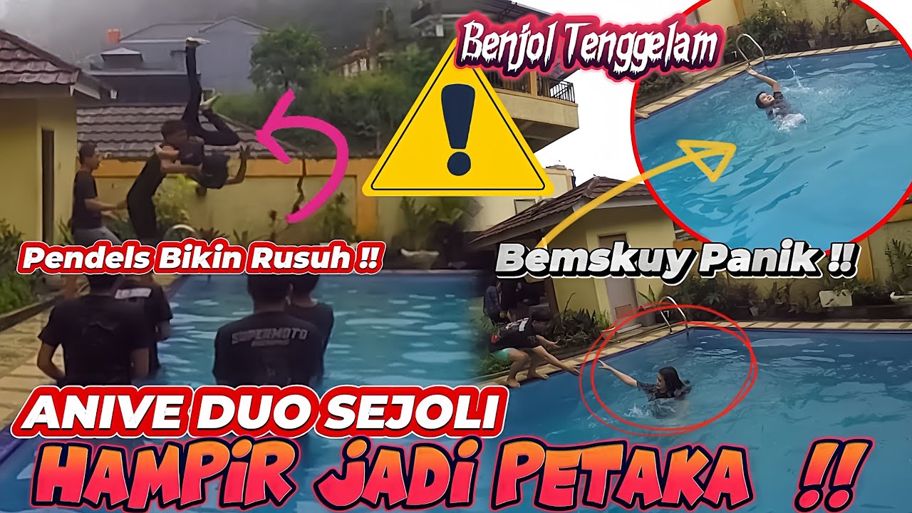 Benjol Hampiir T3nggElam‼️Momen Anive Duo Sejoli Di Puncak