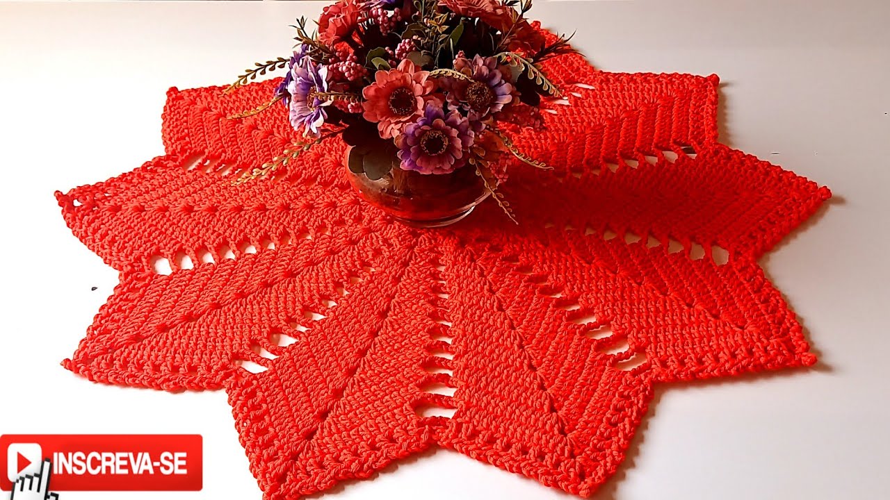 Centro de mesa coqueiro 🌴🌴 lindo, rápido e fácil. #crochet #mesaposta #centrodemesadecrochê
