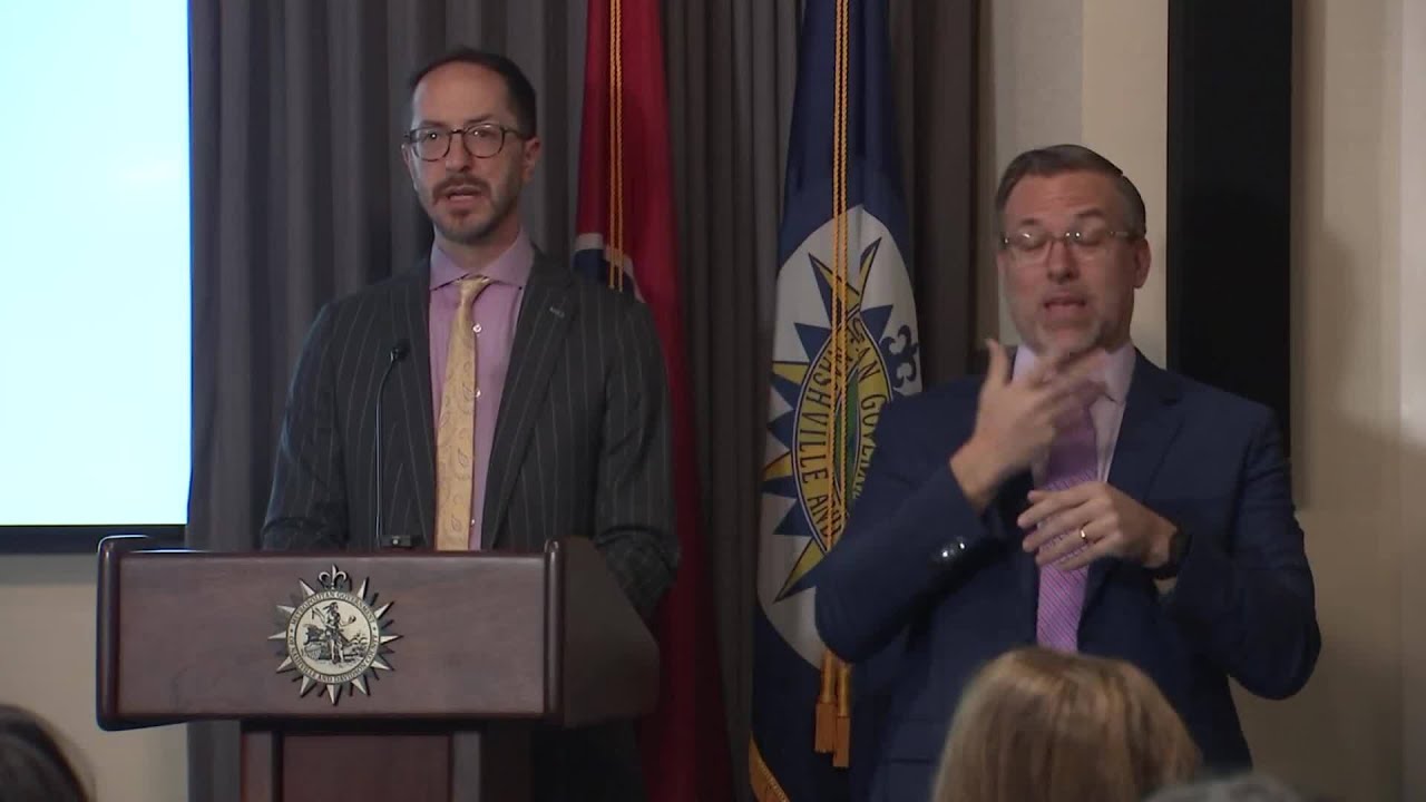 Nashville Mayor Freddie O'Connell provides update on winter storm recovery