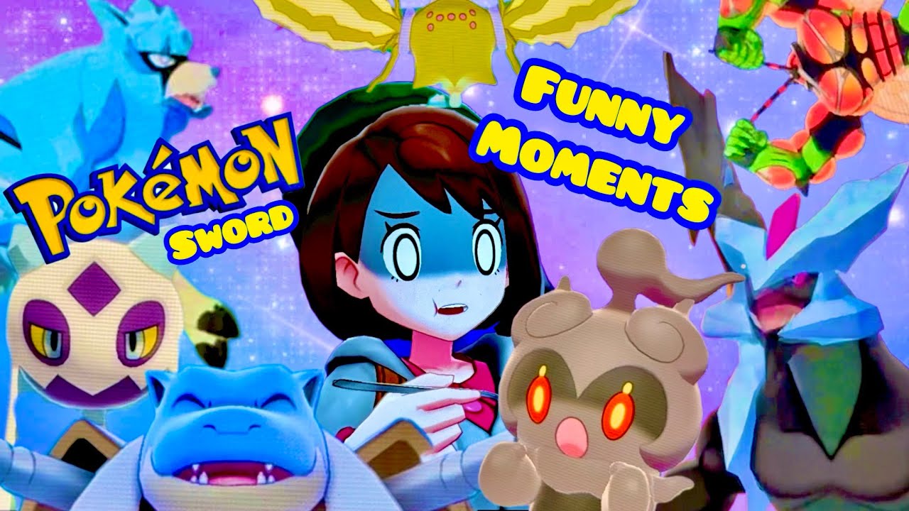 Смешные моменты из Pokemon Sword🤣