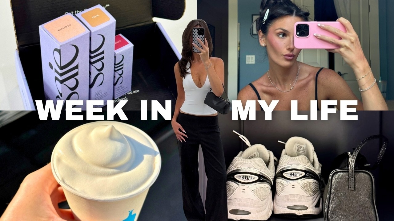 week in my life | influencer event, beauty faves, dinner at tao, grocery haul, how i’ve been feeling