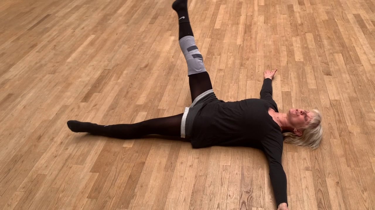 Barre au sol avec Christine