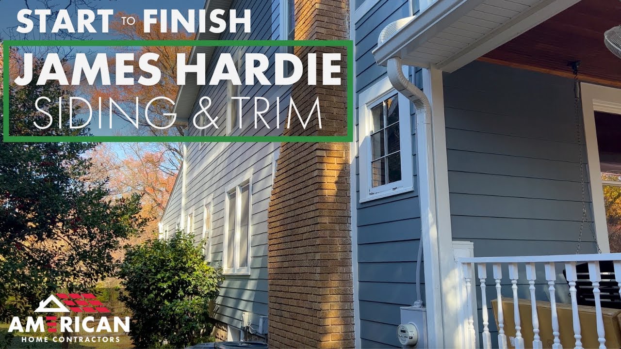 Start to Finish: James Hardie Siding & Trim Installation