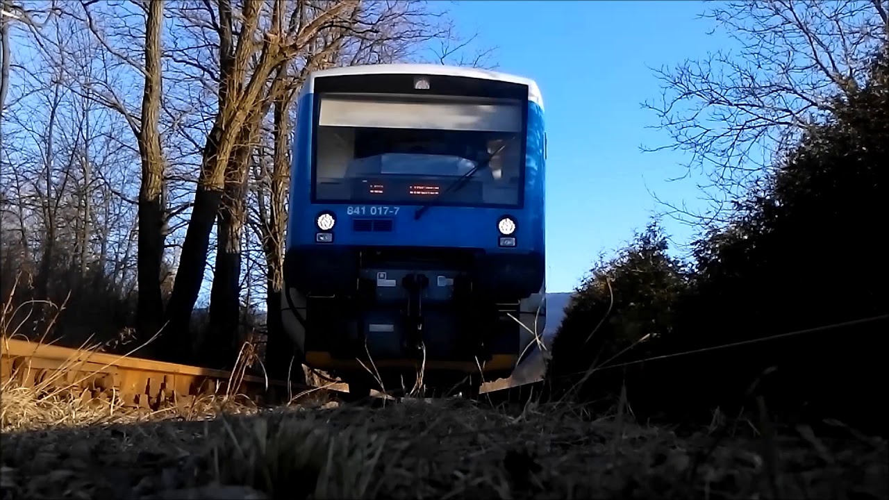 vlak Hejnice Liberec  regiospider   vůz řady 841