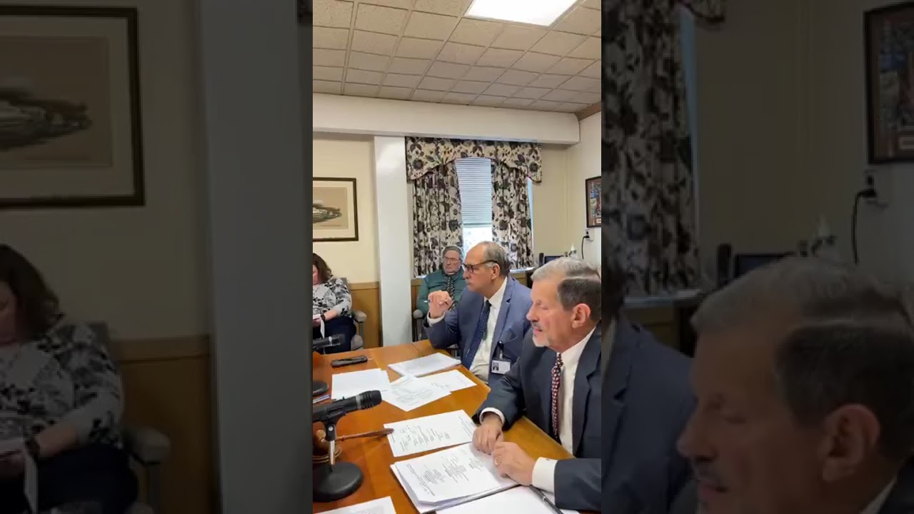 1 2 2024 Заседание комиссара округа Ливан по вопросу прекращения полномочий и реорганизации
