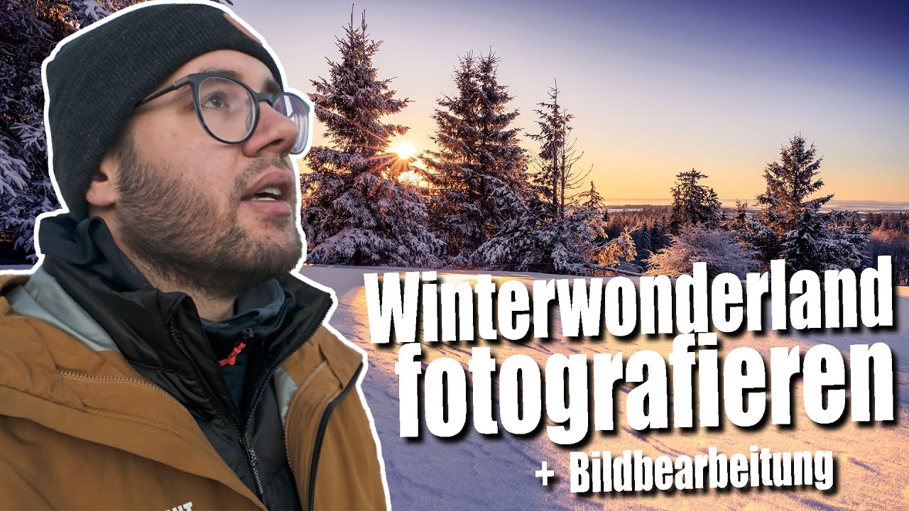 Winterwonderland auf dem Hoherodskopf fotografieren 😍 + Bildbearbeitung