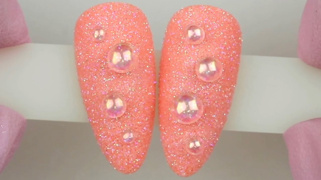 Uñas Sugar con efecto Burbujas 💅🏼✨ Nail Art