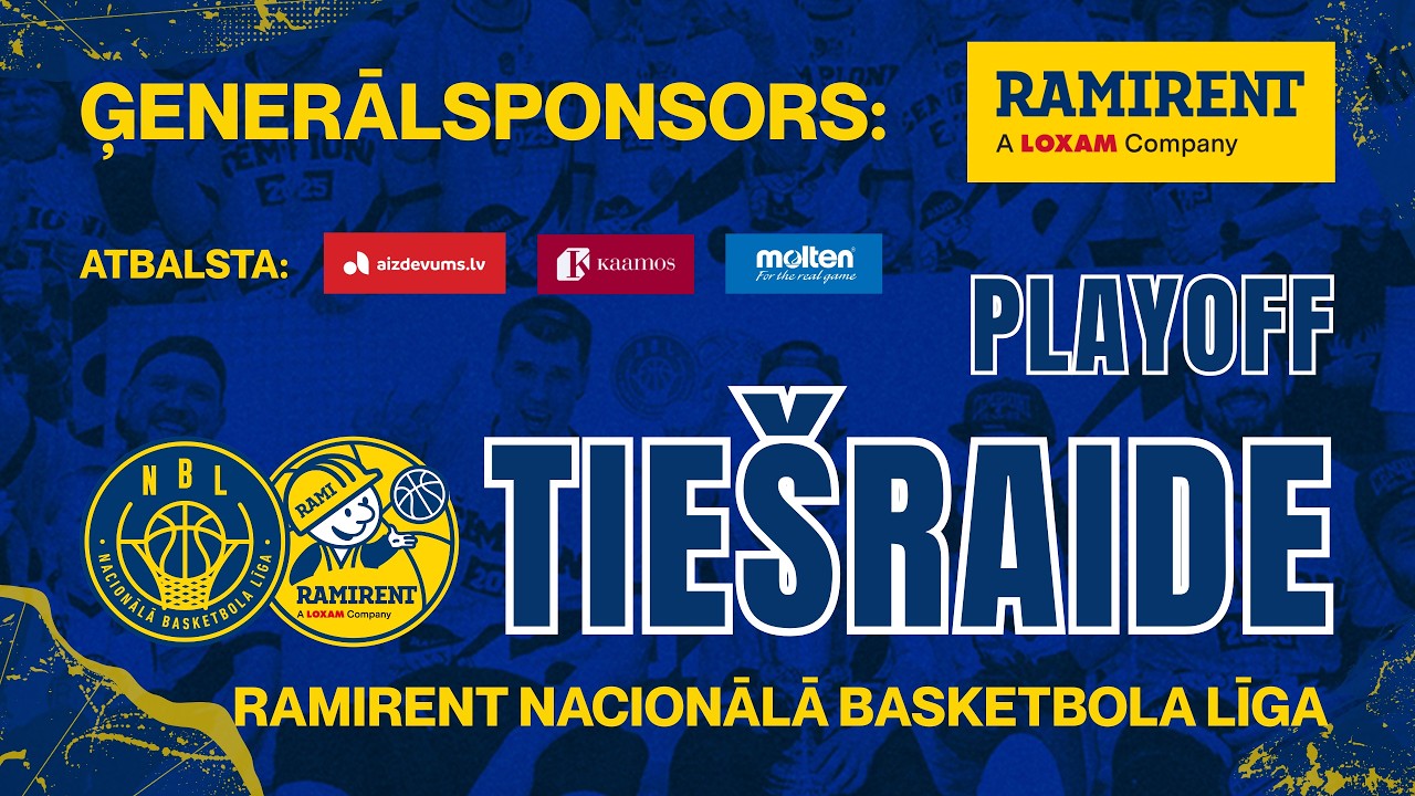 Ramirent NBL PLAYOFF - BK Grobiņa - Bertānu Valmieras BS