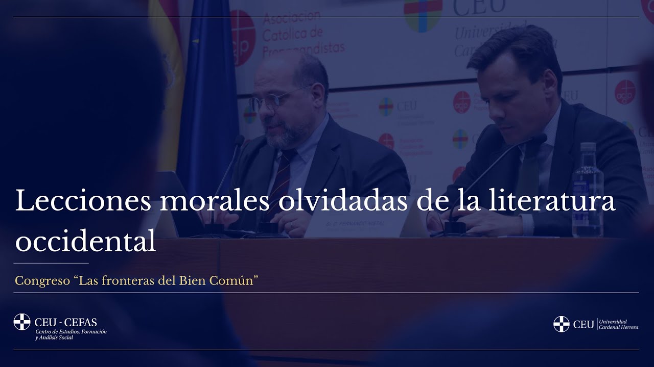 Mario Fantini | Lecciones morales olvidadas de la cultura occidental