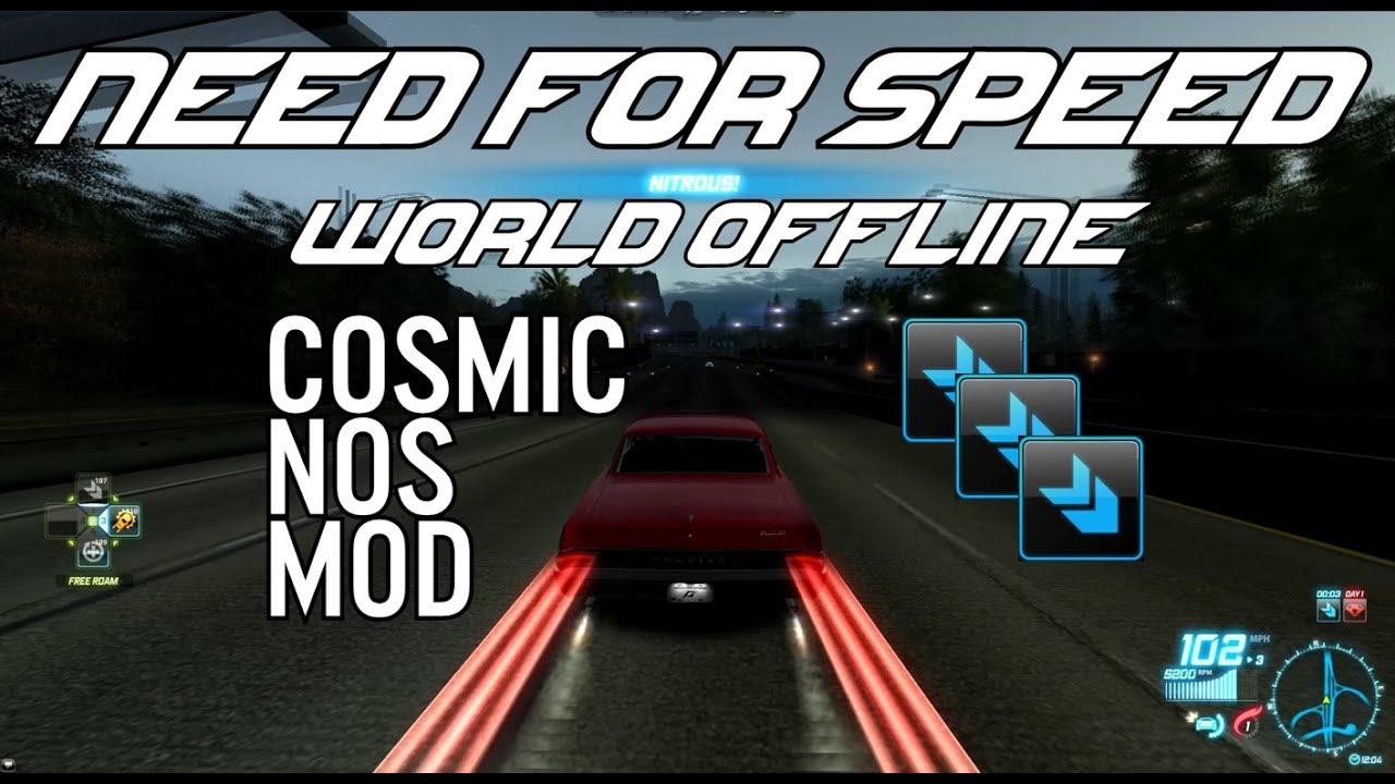 NFS World Offline: Cosmic NOS Mod