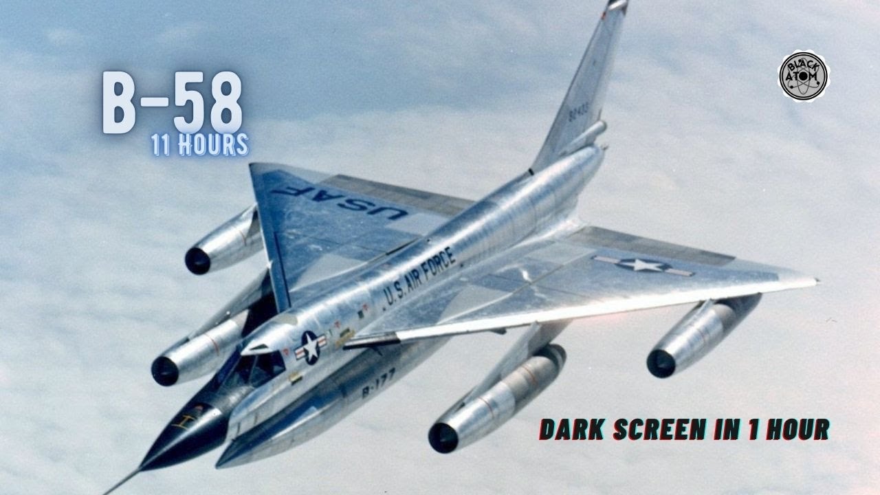 ✈ Soothing Sleep Sounds: Relaxing B58 Jet Engine White Noise for Deep Sleep and Relaxation