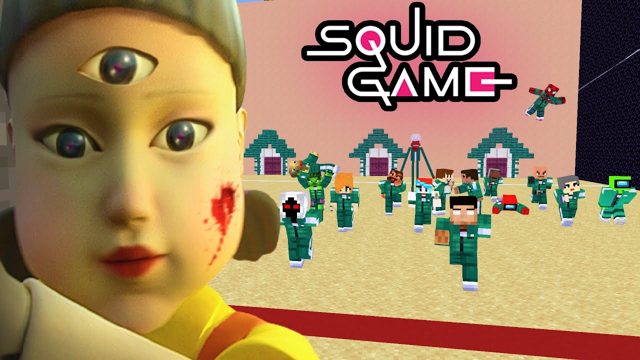 Squid Game 2 || Red Light, Green Light Challenge || Minecraft Animation