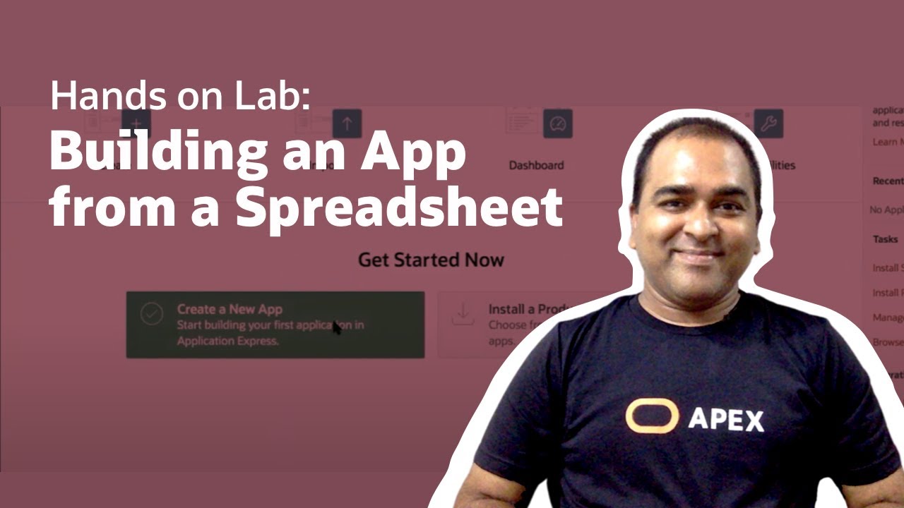 Building an App from a Spreadsheet Hands on Lab