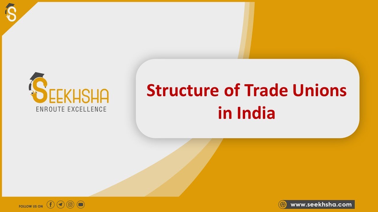 Lecture 11- Structure of Trade Union in India  #apfc #upscapfc #upscepfo  @SEEKHSHA​