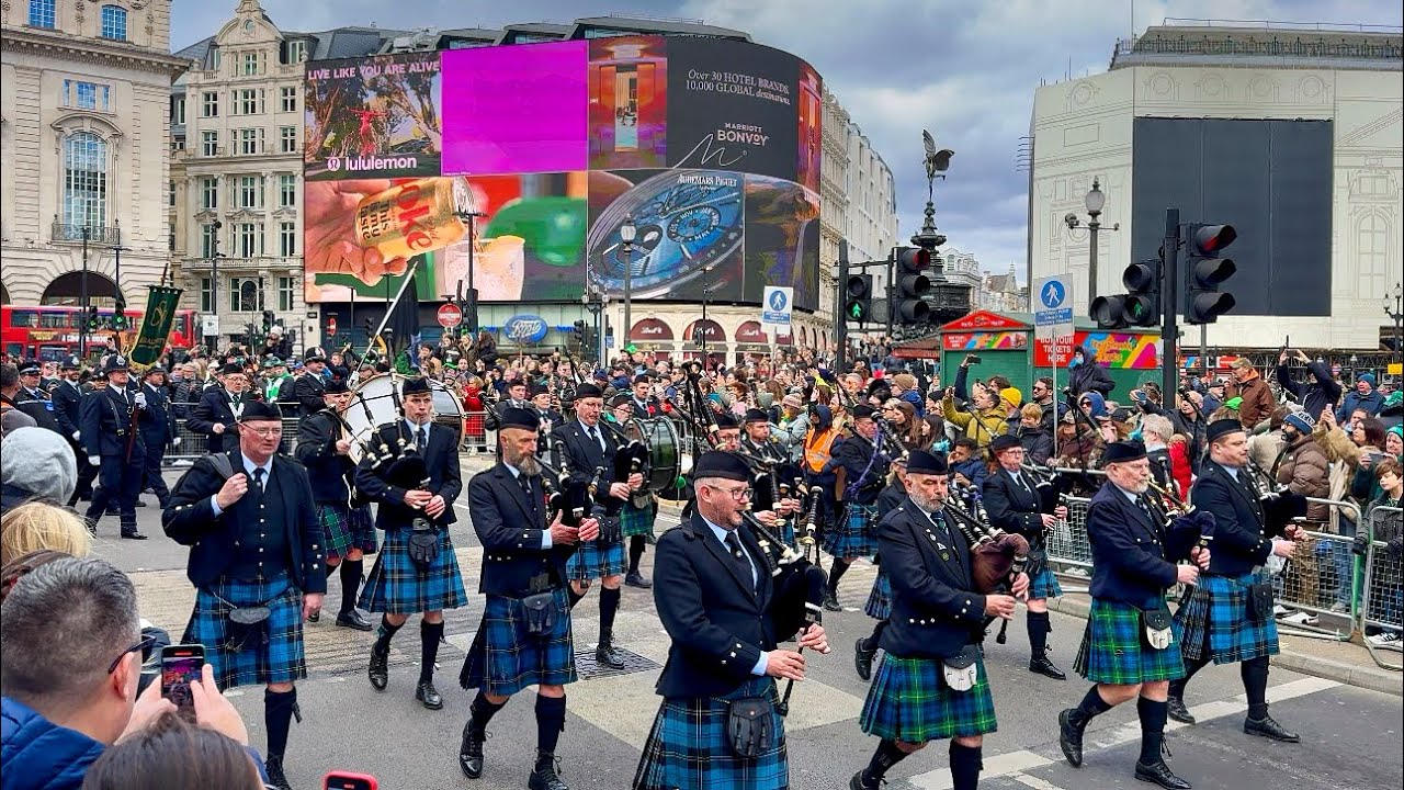 St Patrick’s Day Parade ☘️ 🇮🇪 Central ￼London