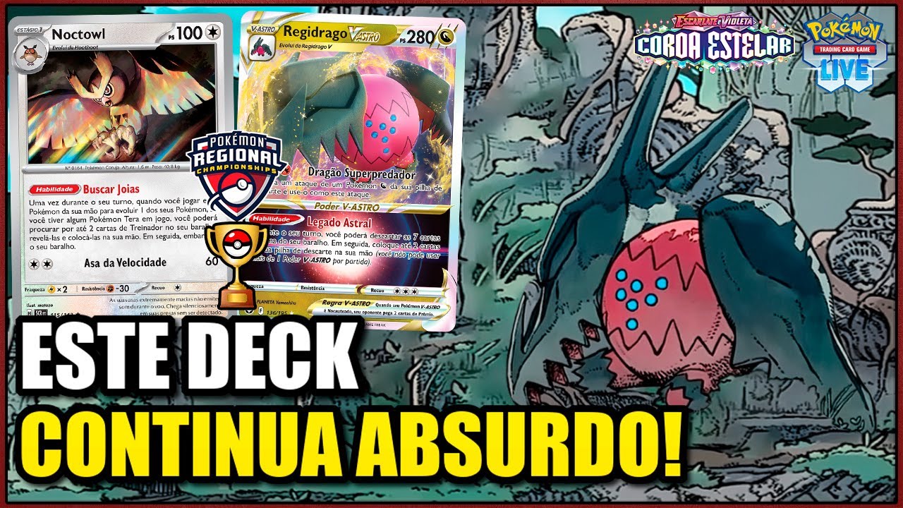 DECK REGIDRAGO VASTRO: CAMPEÃO DO REGIONAL DE LILLE - O MAIS PODEROSO | POKÉMON TCG