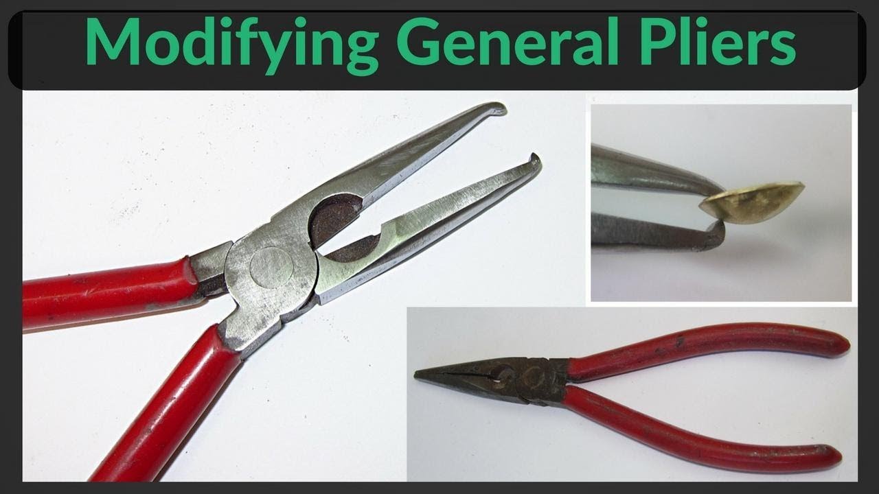 Modifying General Pliers - Jewelry Making Tool Tips