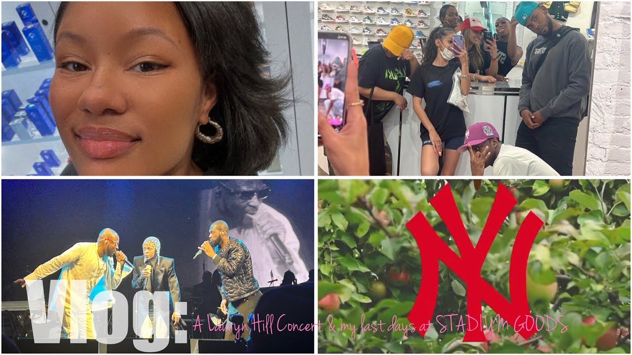 VLOG: Last days at STADIUM GOODS, and live with Lauryn Hill