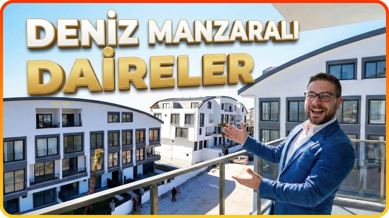 Didim Efeler'de Deniz Manzaralı Lüks Daireler | 4.200.000 TL'den Başlayan Fiyatlarla!