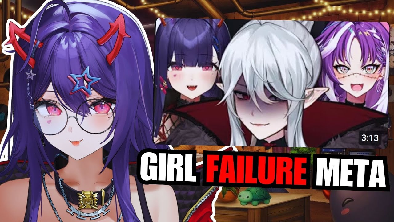 Numi Reacts to Girlfailure Meta is 1000 IQ