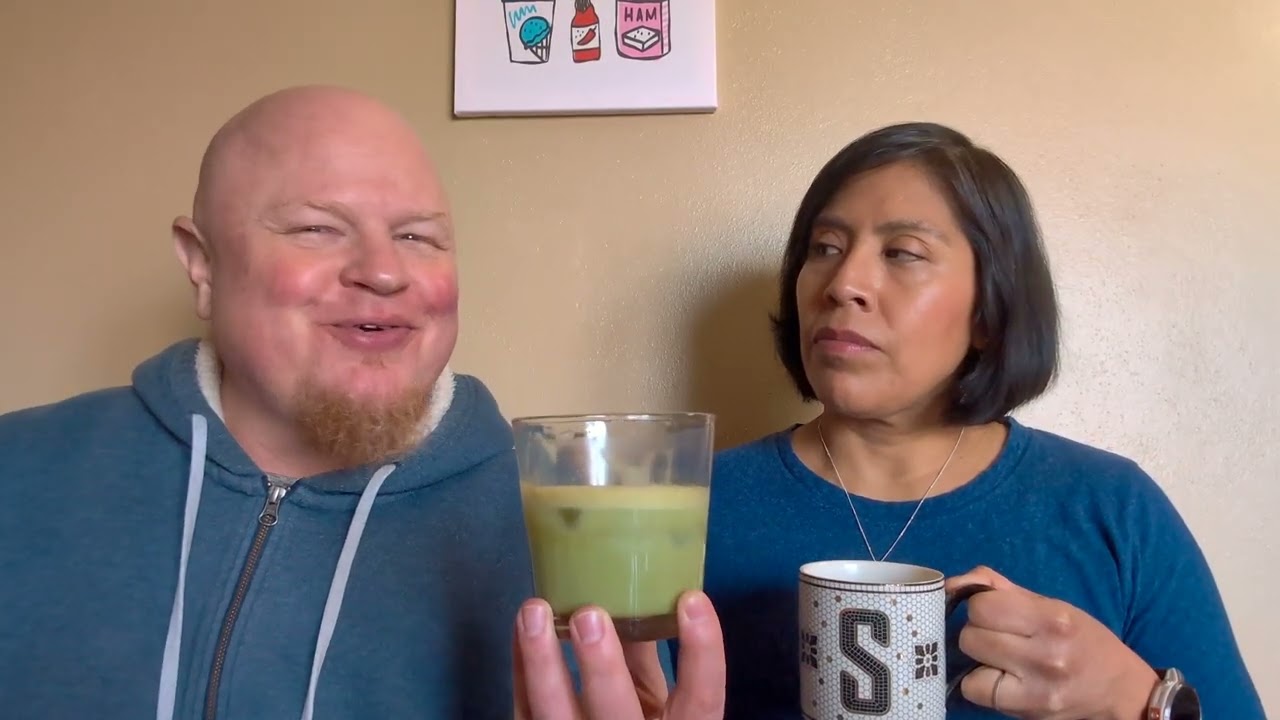 Trader Joe's Jeju Matcha Latte Hot Vs. Cold Taste Test 🇰🇷