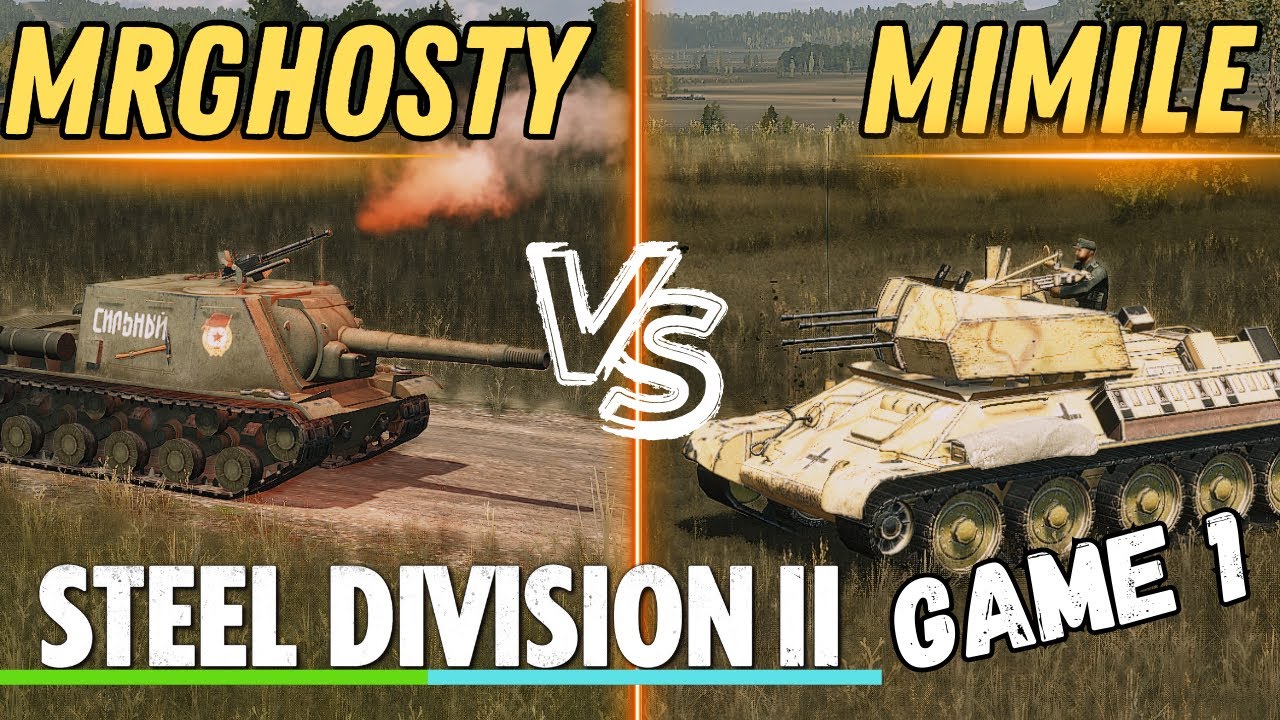 INSANE LEVEL OF PLAY! August Monthly Game 1 on Slutsk- Steel Division 2